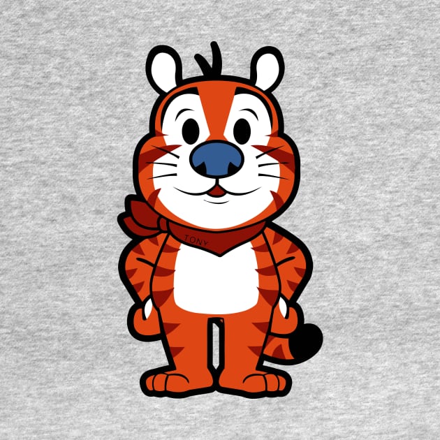 Tony the Tiger Chibi by untitleddada